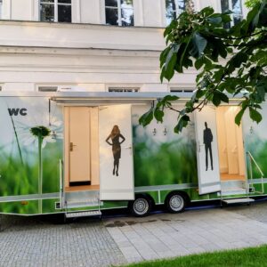 Sanitární přívěs XL+, top-wc.czz