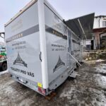 Sanitární přívěs XL ecovac, pronájem toalet, pronájem WC, WC na akci, Top-wc.cz